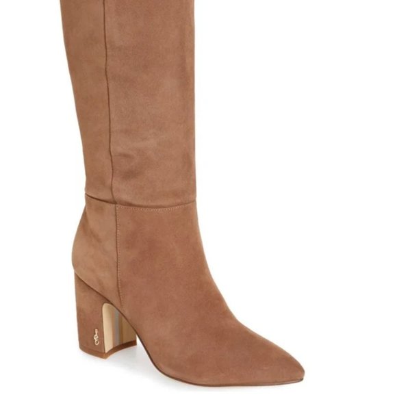 Sam Edelman Shoes Womens Sylvia Pointed Toe High Heel Boots Poshmark